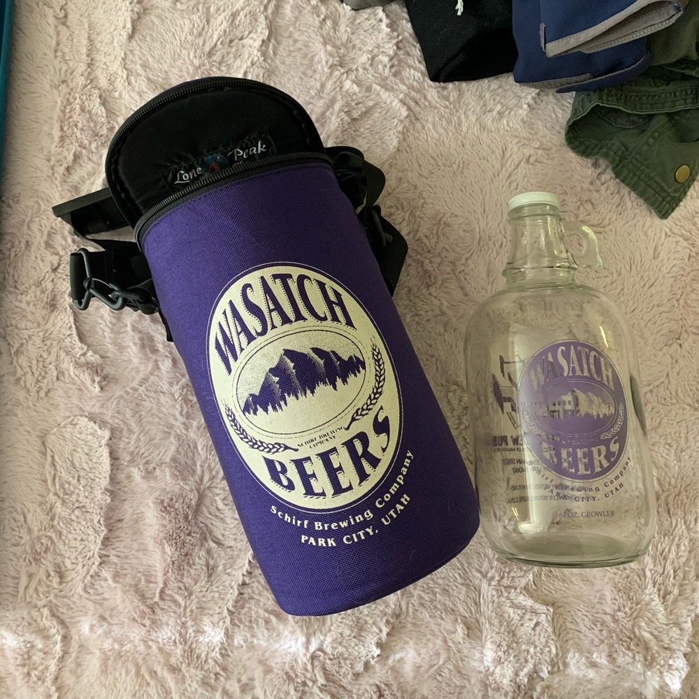 Wasatch Beers Purple Growler